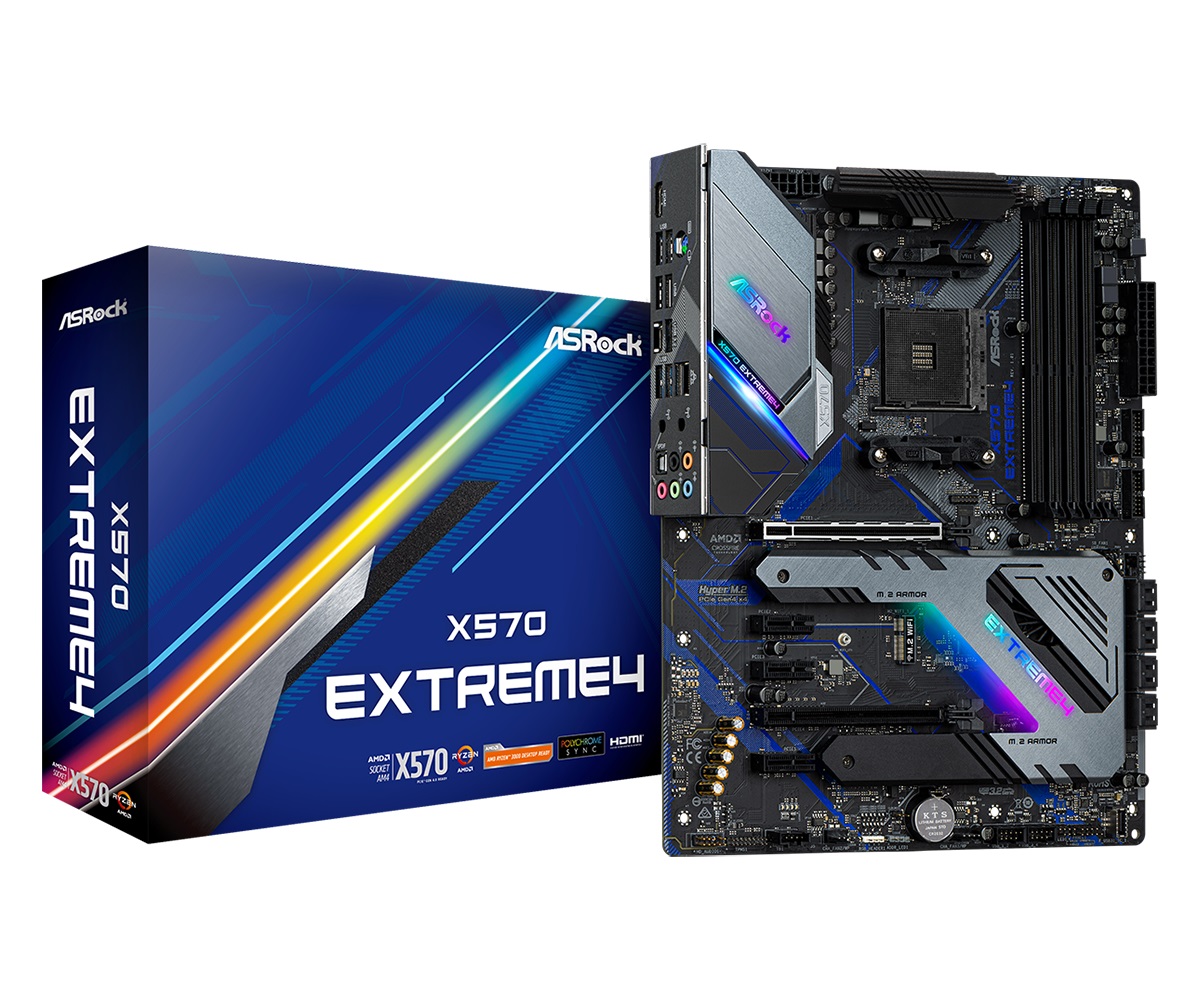 Материнская плата ASRock X570 Extreme4 Socket AM4 
Материнская плата ASRock X570 Extreme4 Socket AM4
