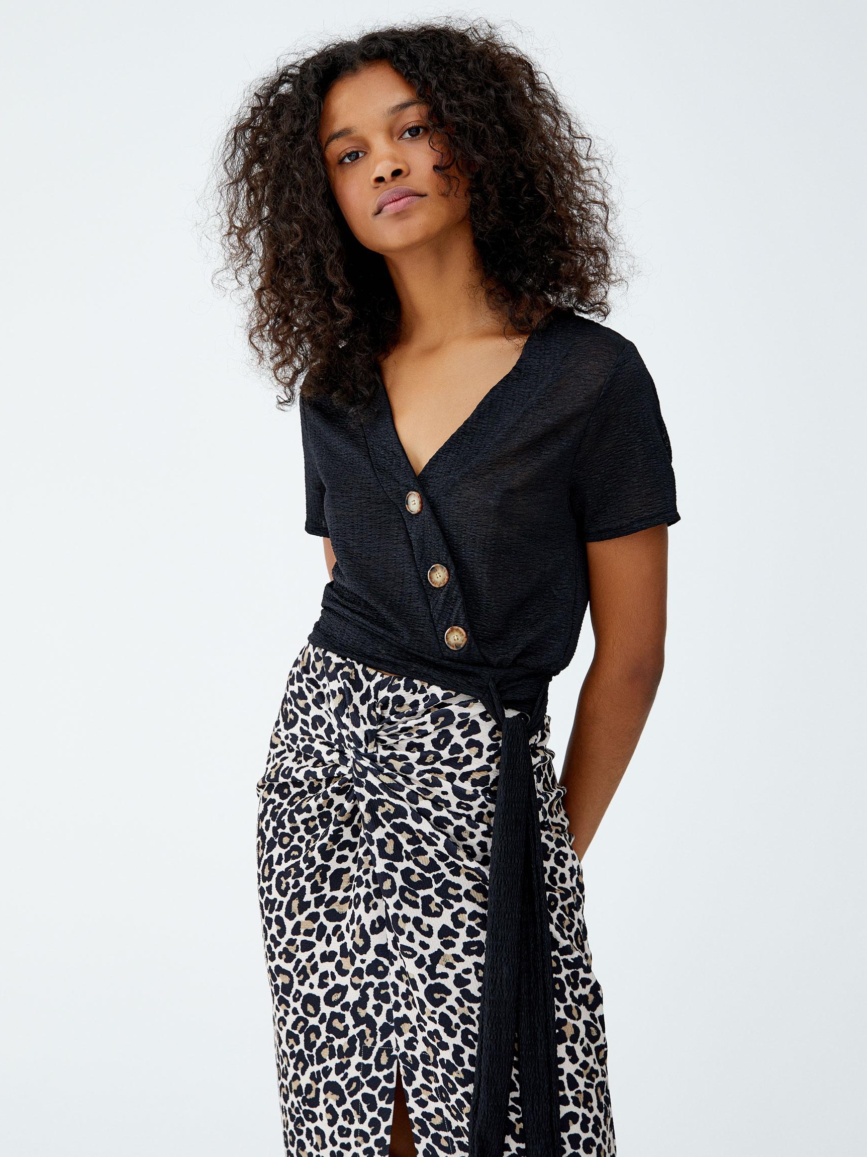 Топ Pull & Bear 9241395800-AAAD M Черный
Топ Pull & Bear 9241395800-AAAD M Черный