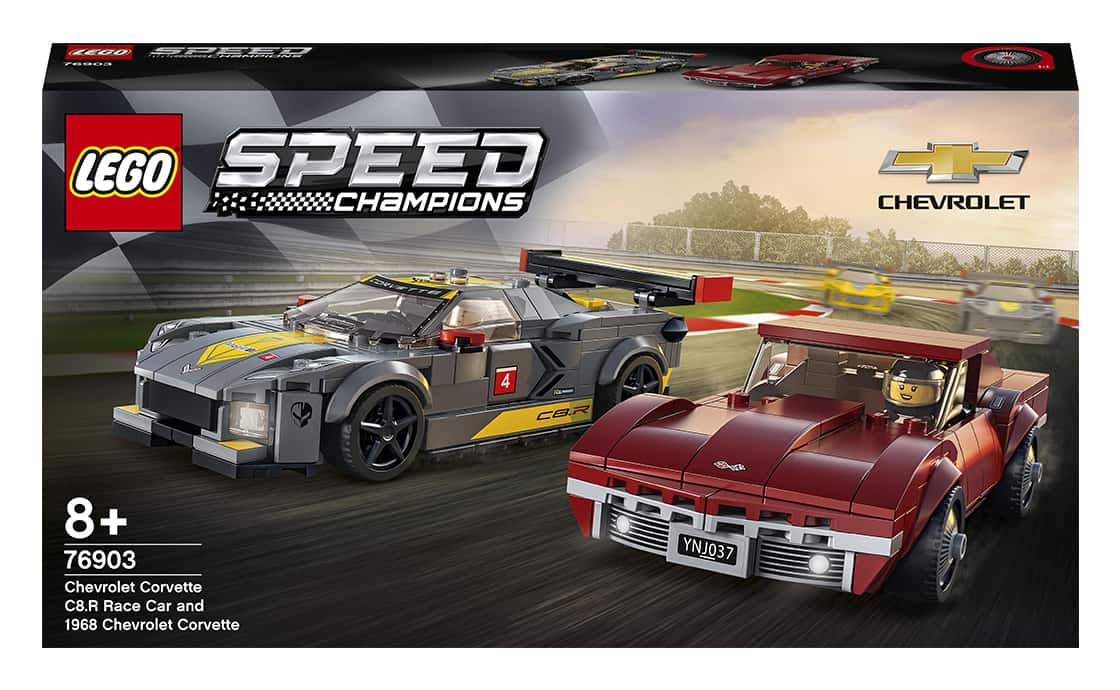 Конструктор LEGO Chevrolet Corvette C8.R Race Car and 1968 Chevrolet Corvette 512 деталей (76903)
Конструктор LEGO Chevrolet Corvette C8.R Race Car and 1968 Chevrolet Corvette 512 деталей (76903)