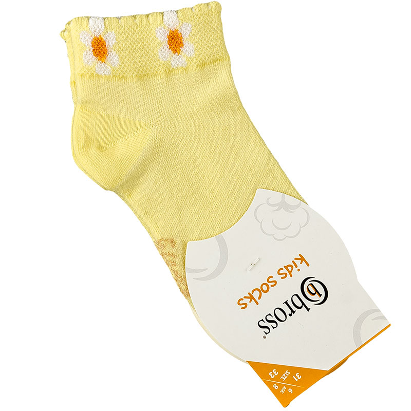 Носки для девочки укороченные тонкие BROSS 22177 6 - 8 years (обувь 31 - 33) см лимонный
Носки для девочки укороченные тонкие BROSS 22177 6 - 8 years (обувь 31 - 33) см лимонный