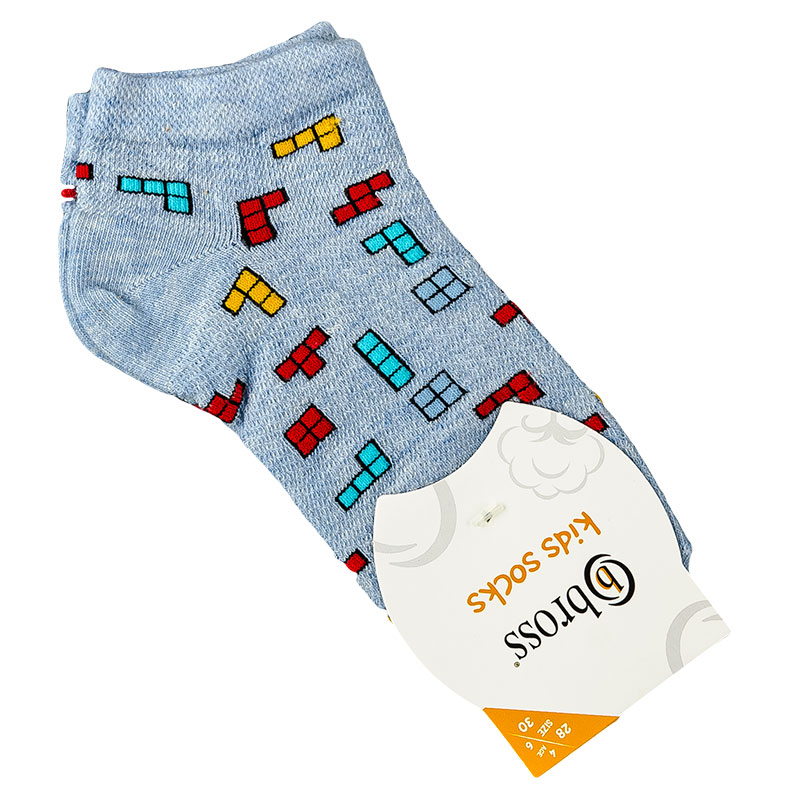 Носки для мальчика укороченные (сеточка) BROSS 23109 6 - 8 years (обувь 31 - 33) см голубой меланж
Носки для мальчика укороченные (сеточка) BROSS 23109 6 - 8 years (обувь 31 - 33) см голубой меланж