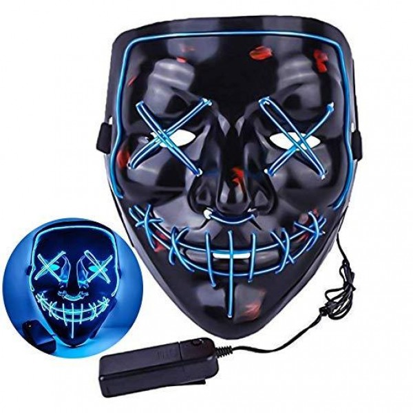 Неоновая маска "Судная ночь" Светящаяся маска WaveX i5 Pro Led Mask Маска на хеллоуин (АС - ОК)
Неоновая маска "Судная ночь" Светящаяся маска WaveX i5 Pro Led Mask Маска на хеллоуин (АС - ОК)