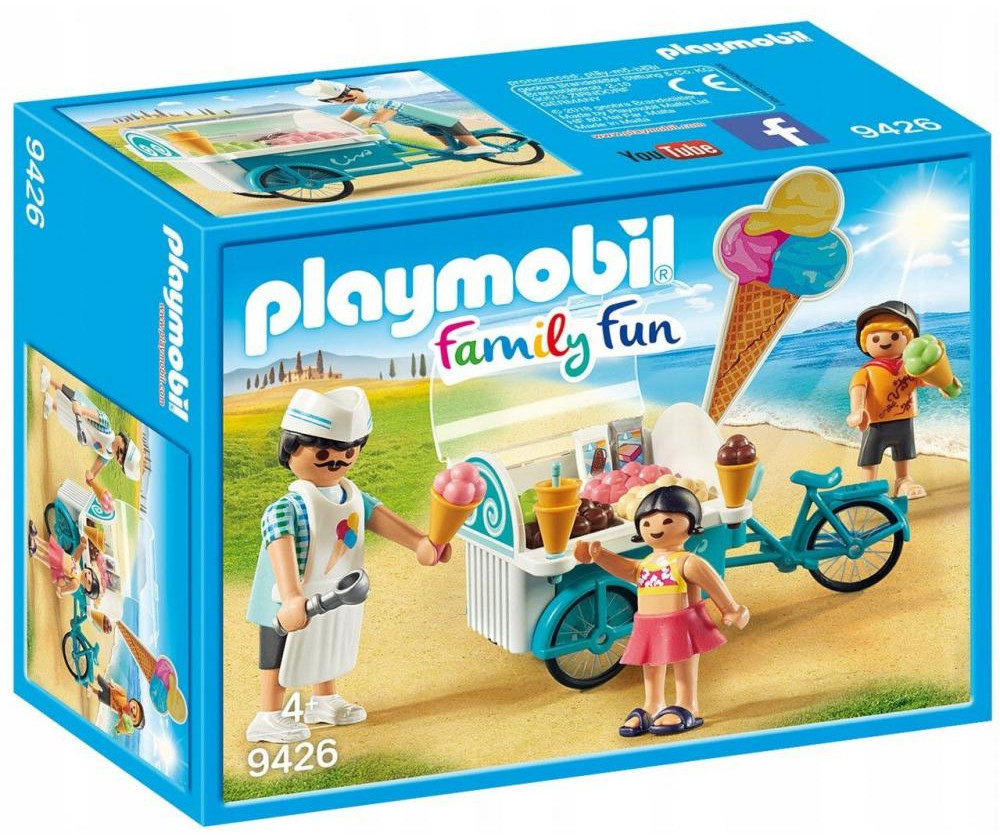 Игровой набор Playmobil 9426 Тележка с мороженым (4008789094261)
Игровой набор Playmobil 9426 Тележка с мороженым (4008789094261)