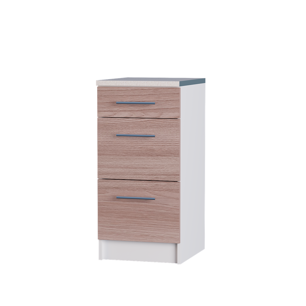 Кухня Эко модуль Низ 3 ящика 400 + столешница Omni Home Ясень Шимо Темный 40х46х85 см
Кухня Эко модуль Низ 3 ящика 400 + столешница Omni Home Ясень Шимо Темный 40х46х85 см