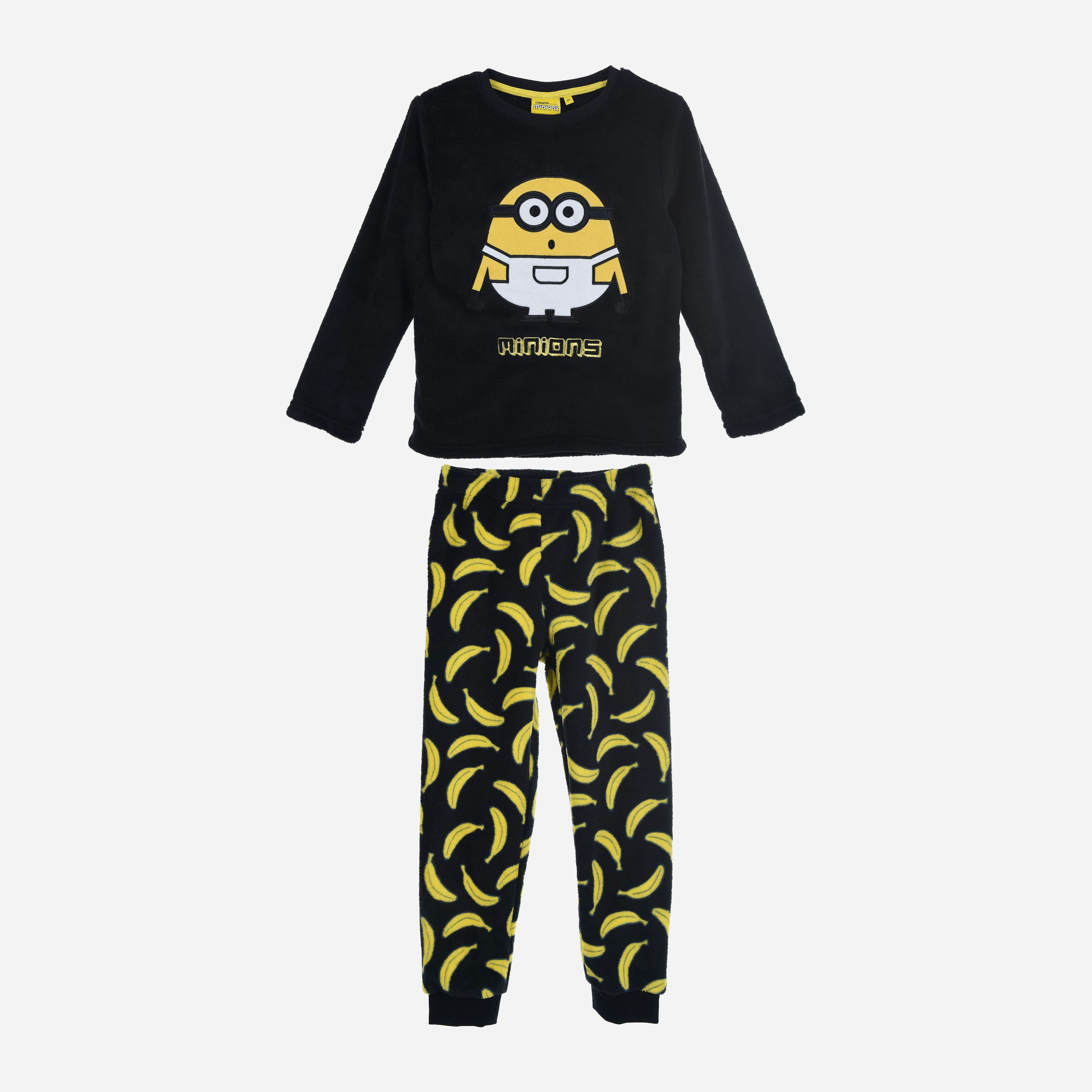 Пижама (футболка с длинными рукавами + штаны) Disney Minions2 HU2042 104-110 см Черная (3609085081644)
Пижама (футболка с длинными рукавами + штаны) Disney Minions2 HU2042 104-110 см Черная (3609085081644)