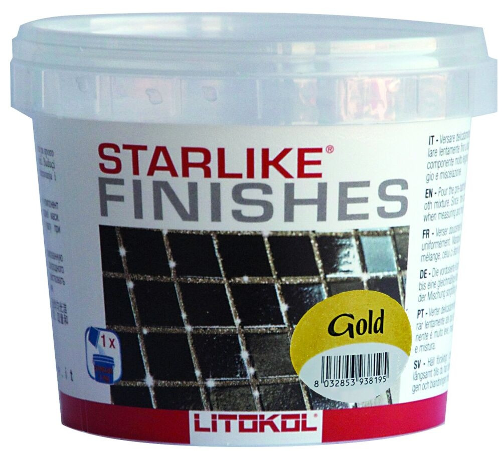 Добавка GOLD в эпоксидную затирку Litokol Starlike EVO эффект блестящей золотой крошки на 5кг
Добавка GOLD в эпоксидную затирку Litokol Starlike EVO эффект блестящей золотой крошки на 5кг