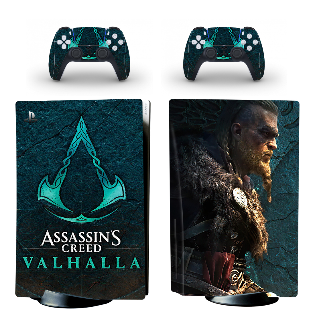 Виниловые наклейки на PS5 Disk Drive version и геймпад DualSense Assassins's Creed Sony PlayStation 5 игровая консоль Skin (PV5057)
Виниловые наклейки на PS5 Disk Drive version и геймпад DualSense Assassins's Creed Sony PlayStation 5 игровая консоль Skin (PV5057)