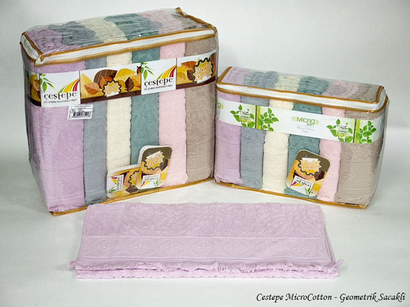 Набор полотенец для лица Cestepe MicroCotton Deluxe 50*90 см махровые банные Geometrik Sacakli 6шт
Набор полотенец для лица Cestepe MicroCotton Deluxe 50*90 см махровые банные Geometrik Sacakli 6шт