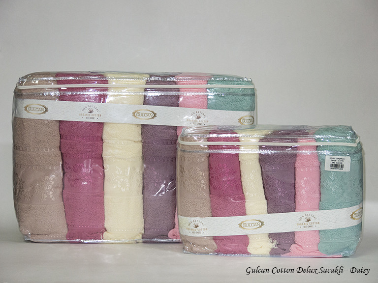 Набор полотенец для лица Gulcan Cotton 50*90 см махровые банные Sacakli Daisy 6шт
Набор полотенец для лица Gulcan Cotton 50*90 см махровые банные Sacakli Daisy 6шт