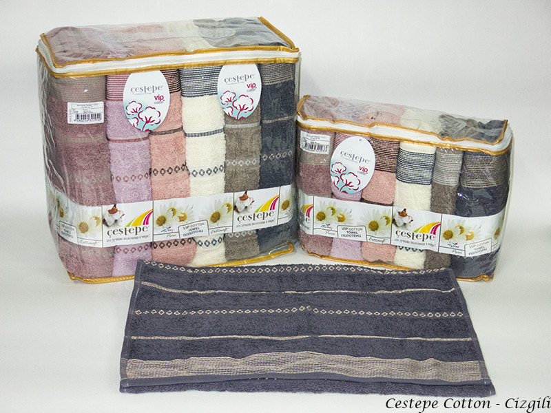 Набор полотенец для лица Cestepe Vip Cotton 50*90 см махровые банные Cizgili 6шт
Набор полотенец для лица Cestepe Vip Cotton 50*90 см махровые банные Cizgili 6шт