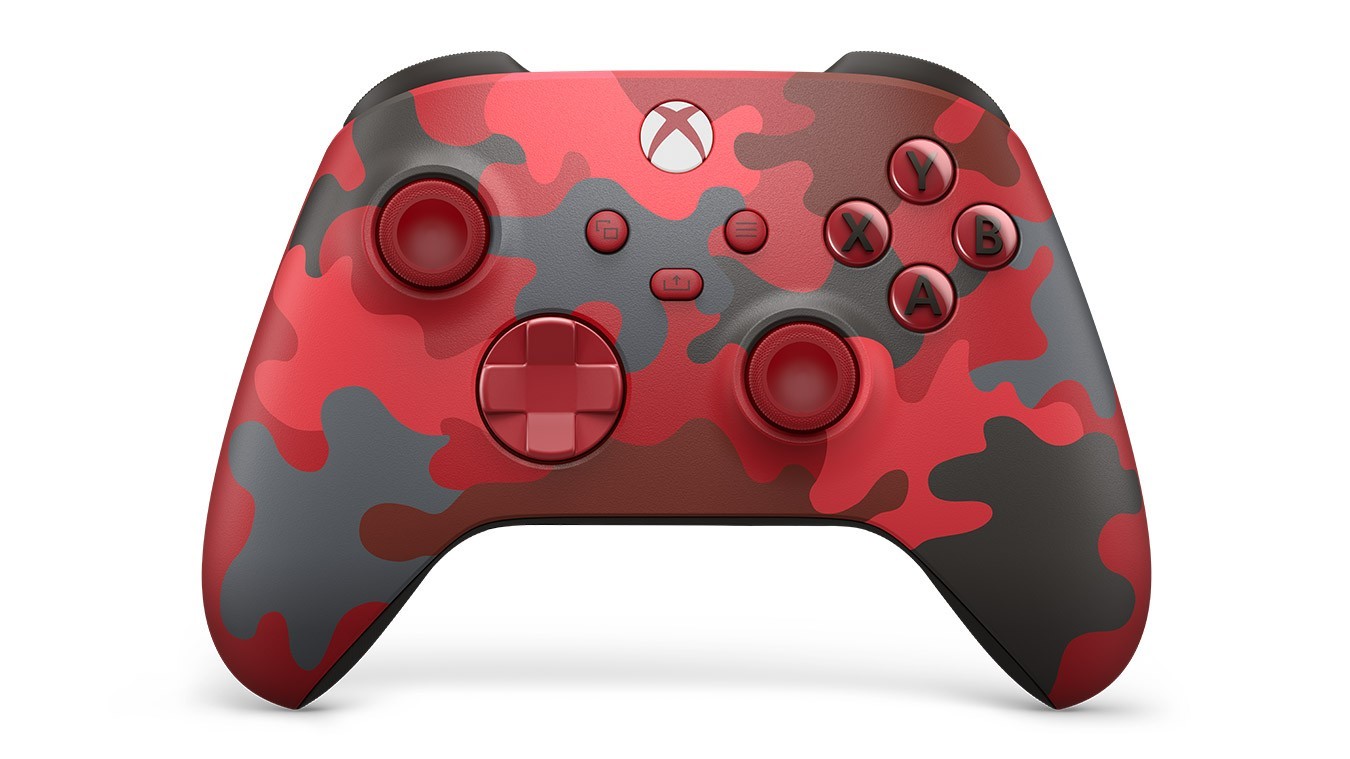 Беспроводной геймпад Microsoft Xbox Wireless Controller Daystrike Camo Special Edition (QAU-00017)
Беспроводной геймпад Microsoft Xbox Wireless Controller Daystrike Camo Special Edition (QAU-00017)