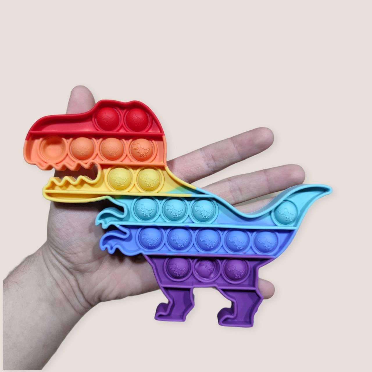Игрушка антистрес Поп ит, сенсорная игрушка Радужный Динозавр Рop it fidget, поп-ит, popit - Вечная пупырка
Игрушка антистрес Поп ит, сенсорная игрушка Радужный Динозавр Рop it fidget, поп-ит, popit - Вечная пупырка