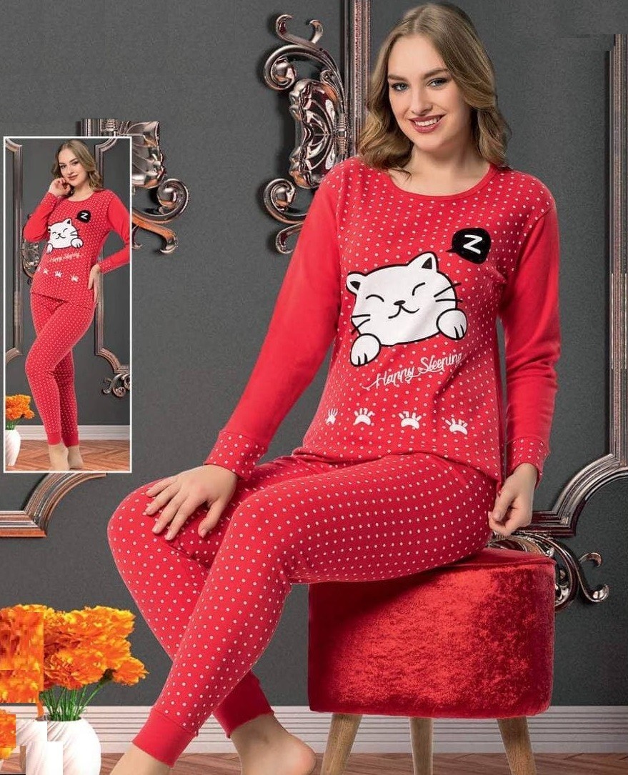 Женская пижама (кофта+брюки) хлопок Happy dream Красная, Женская пижама (кофта+брюки) хлопок Happy dream L Красная
Женская пижама (кофта+брюки) хлопок Happy dream Красная, Женская пижама (кофта+брюки) хлопок Happy dream L Красная