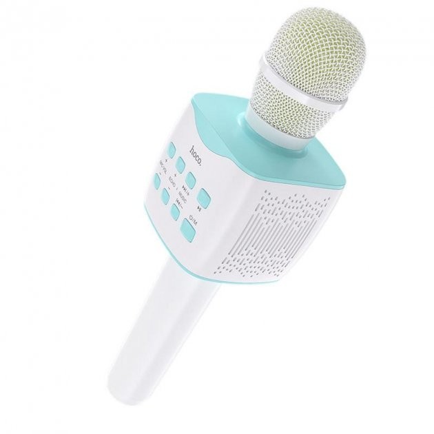 Беспроводной Караоке Микрофон Колонка HOCO karaoke microphone BK5 |BT5.0, DSP, 3-6h, TF, USB| white-blue
Беспроводной Караоке Микрофон Колонка HOCO karaoke microphone BK5 |BT5.0, DSP, 3-6h, TF, USB| white-blue