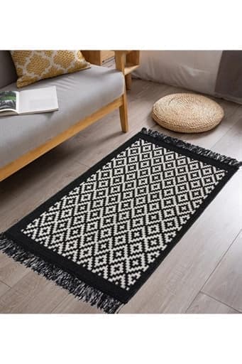 Ковер Izzihome LARA 80*125 LR01 SIYAH BEYAZ
Ковер Izzihome LARA 80*125 LR01 SIYAH BEYAZ