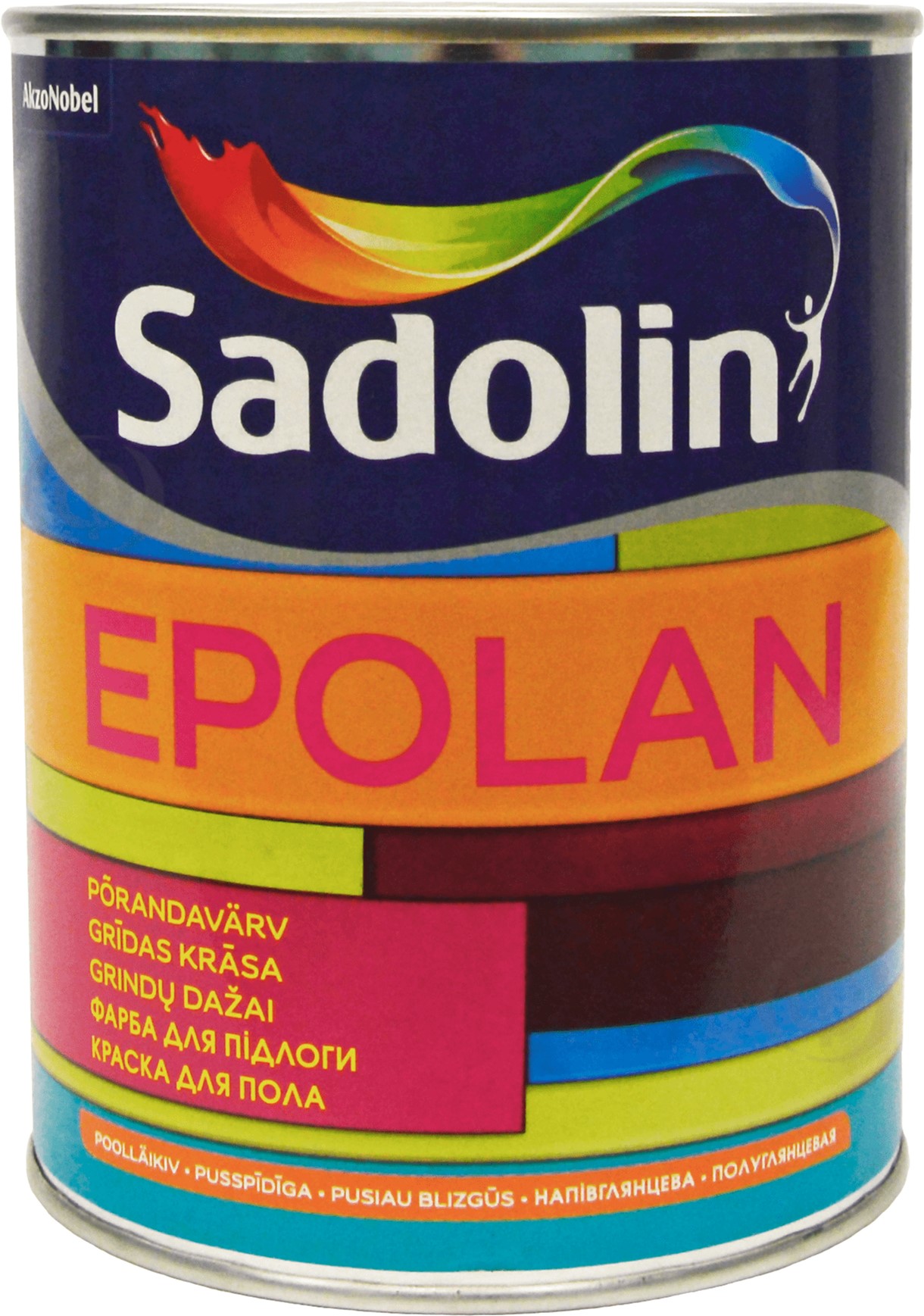 Краска Sadolin Epolan - полуглянцевая водная краска для пола, белая, BW, 1 л (5220305)
Краска Sadolin Epolan - полуглянцевая водная краска для пола, белая, BW, 1 л (5220305)