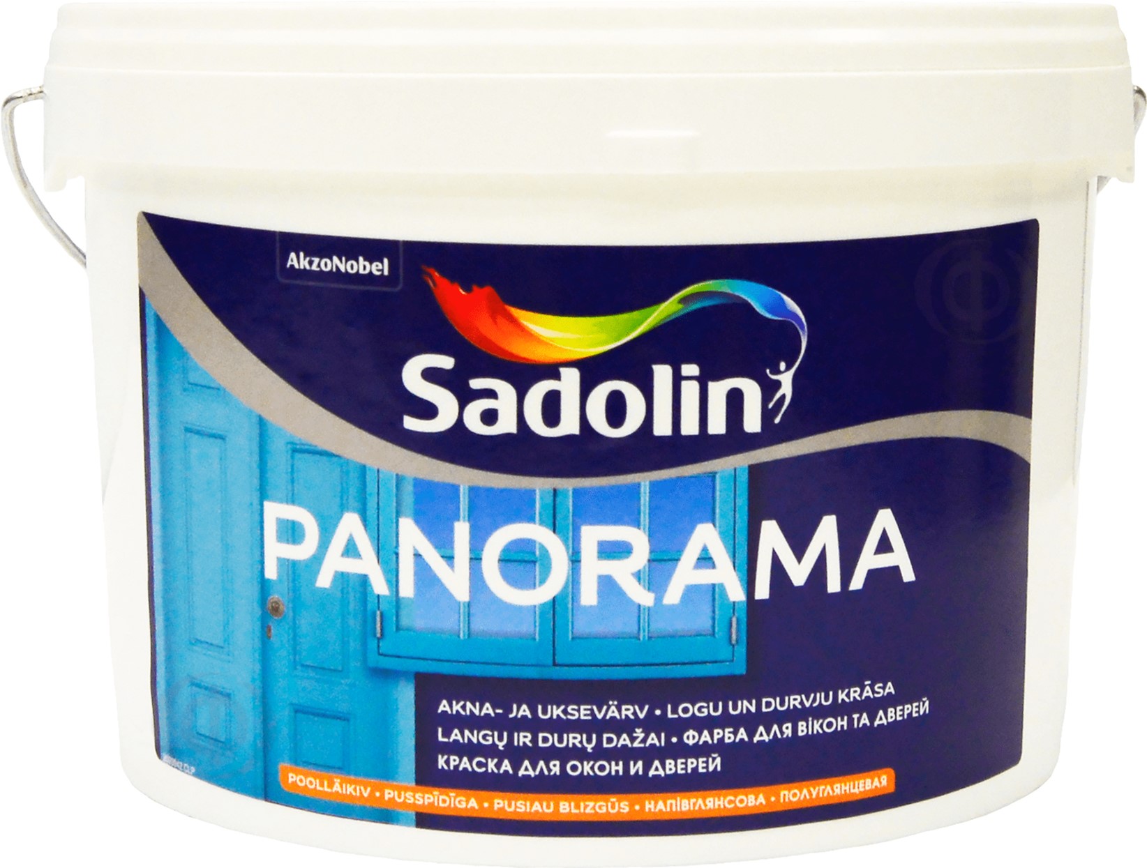 Краска Sadolin Panorama - полуглянцевая водная краска для окон и дверей, белая, BW, 2.5 л (5249312)
Краска Sadolin Panorama - полуглянцевая водная краска для окон и дверей, белая, BW, 2.5 л (5249312)