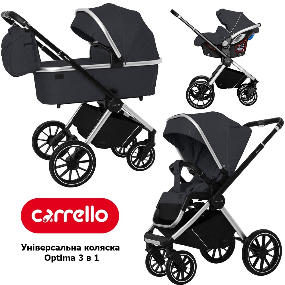 Универсальная коляска 3 в 1 CARRELLO Optima CRL-6504 (3in1) Leather Black в льне Черная (CRL-6504 (3in1) Leather Black)
Универсальная коляска 3 в 1 CARRELLO Optima CRL-6504 (3in1) Leather Black в льне Черная (CRL-6504 (3in1) Leather Black)