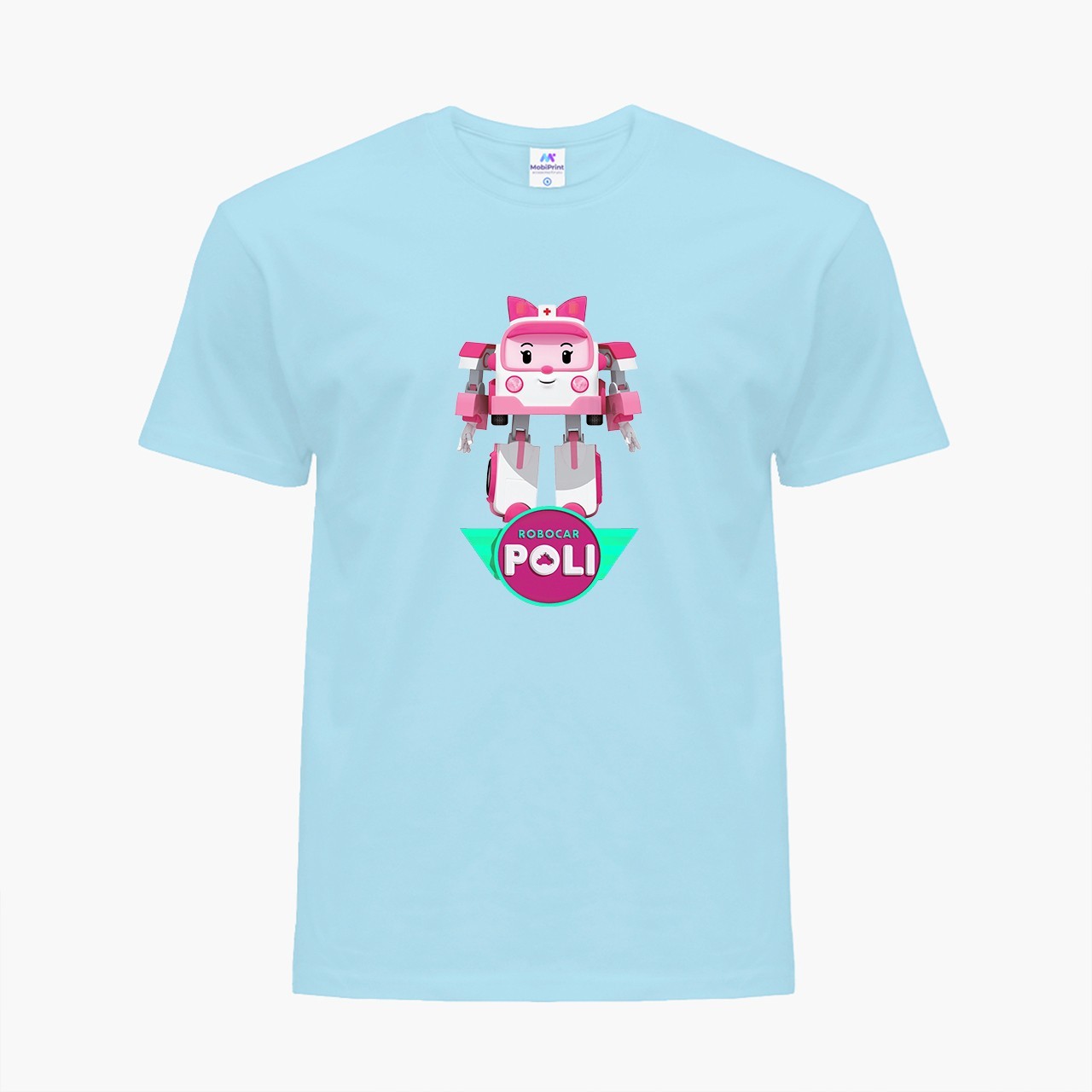 Детская футболка Робокар Поли (Robocar Poli) (25186-1621) 104-110 см Хлопок Голубой
Детская футболка Робокар Поли (Robocar Poli) (25186-1621) 104-110 см Хлопок Голубой