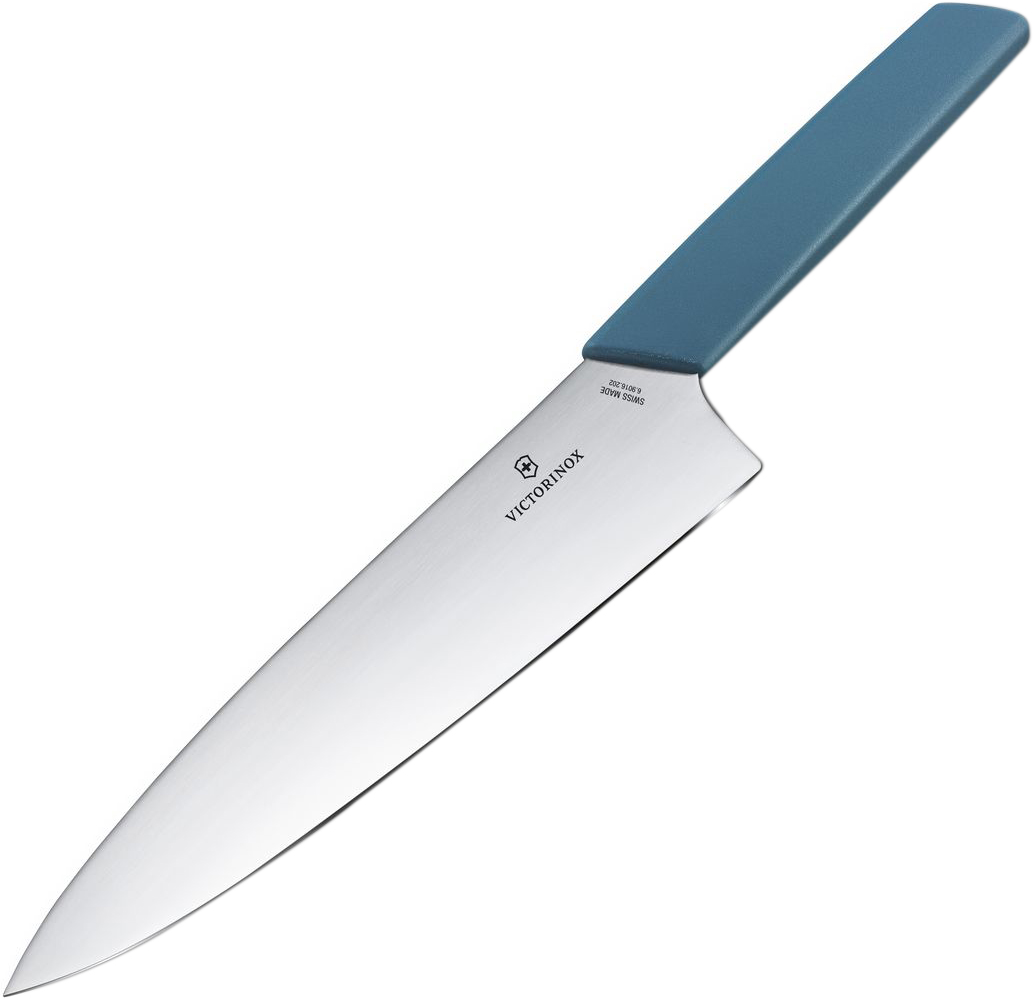 Нож кухонный разделочный Victorinox Swiss Modern 20 см Голубой (6.9016.202B)
Нож кухонный разделочный Victorinox Swiss Modern 20 см Голубой (6.9016.202B)