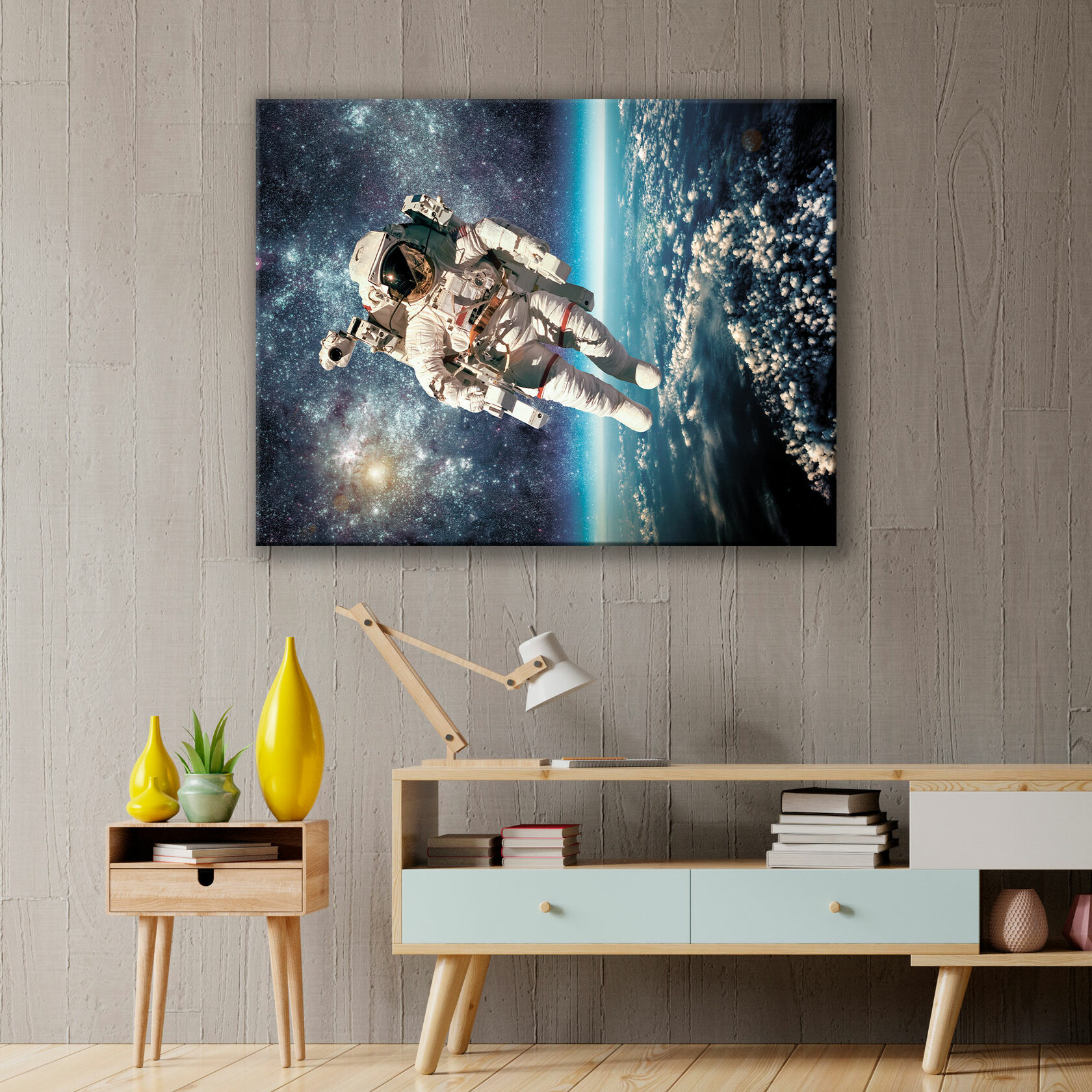 Картина на холсте Astronaut in space 130х100 см
Картина на холсте Astronaut in space 130х100 см