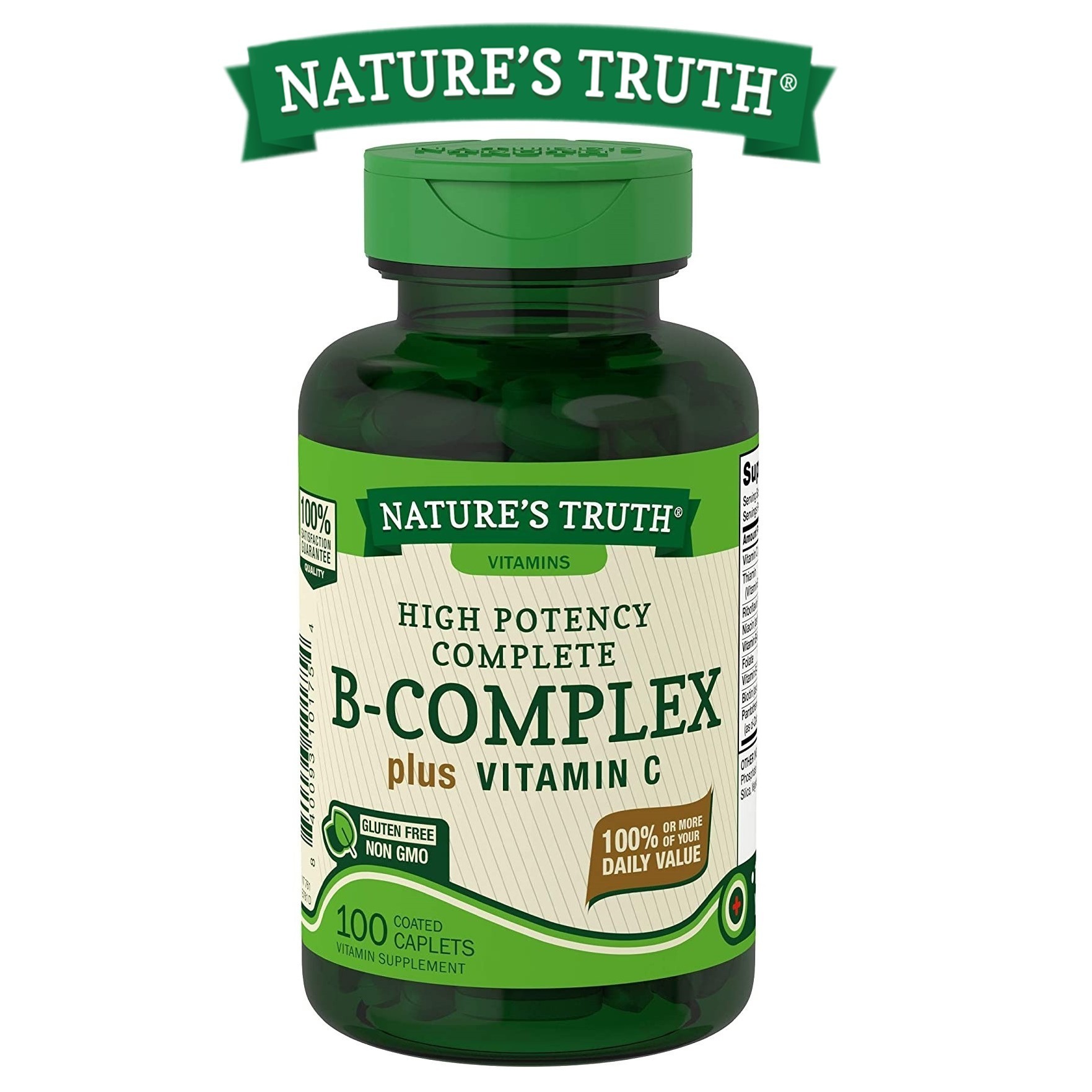Витаминный комплекс Nature's Truth B-Complex plus Vitamin C 100 таблеток (В-комплекс с Витамином С) 1490
Витаминный комплекс Nature's Truth B-Complex plus Vitamin C 100 таблеток (В-комплекс с Витамином С) 1490