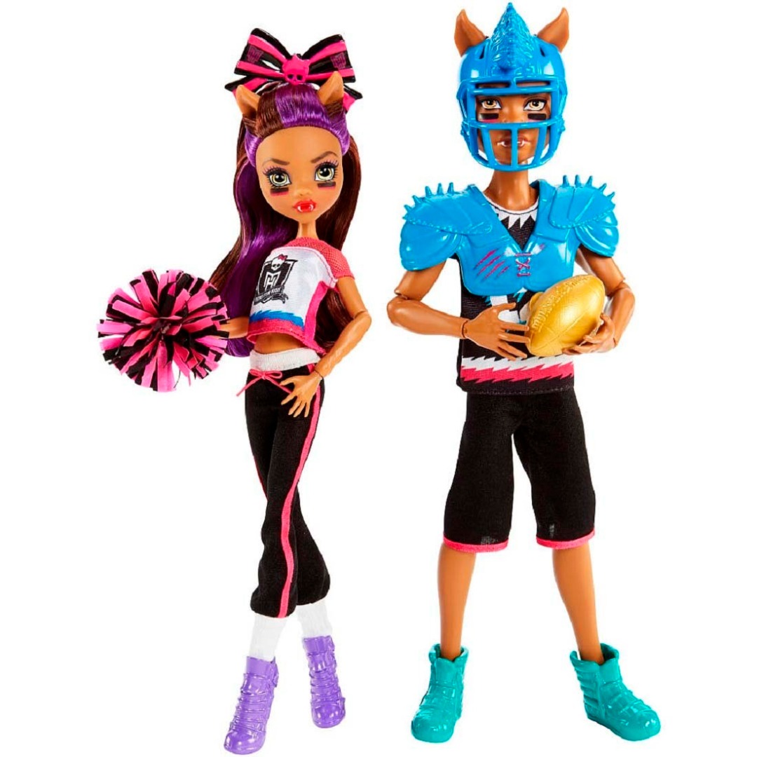 Кукольный набор Монстер Хай Клод и Клодин Вульф Спортивные победы - 2-pack Monster High Winning Werewolves Dolls
Кукольный набор Монстер Хай Клод и Клодин Вульф Спортивные победы - 2-pack Monster High Winning Werewolves Dolls
