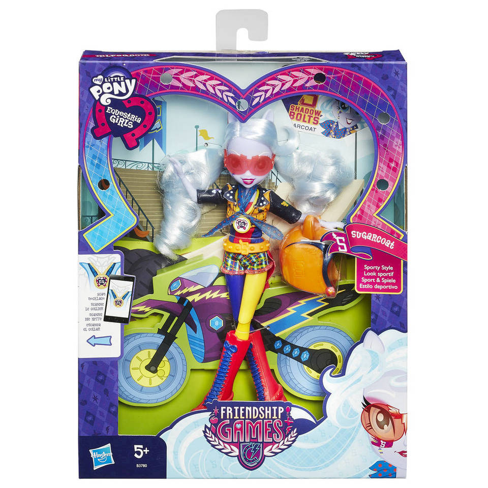 Кукла Шугаркоут Мотокросс Моя Маленькая Пони - My Little Pony Equestria Girls Sugarcoat Sporty style, Hasbro
Кукла Шугаркоут Мотокросс Моя Маленькая Пони - My Little Pony Equestria Girls Sugarcoat Sporty style, Hasbro
