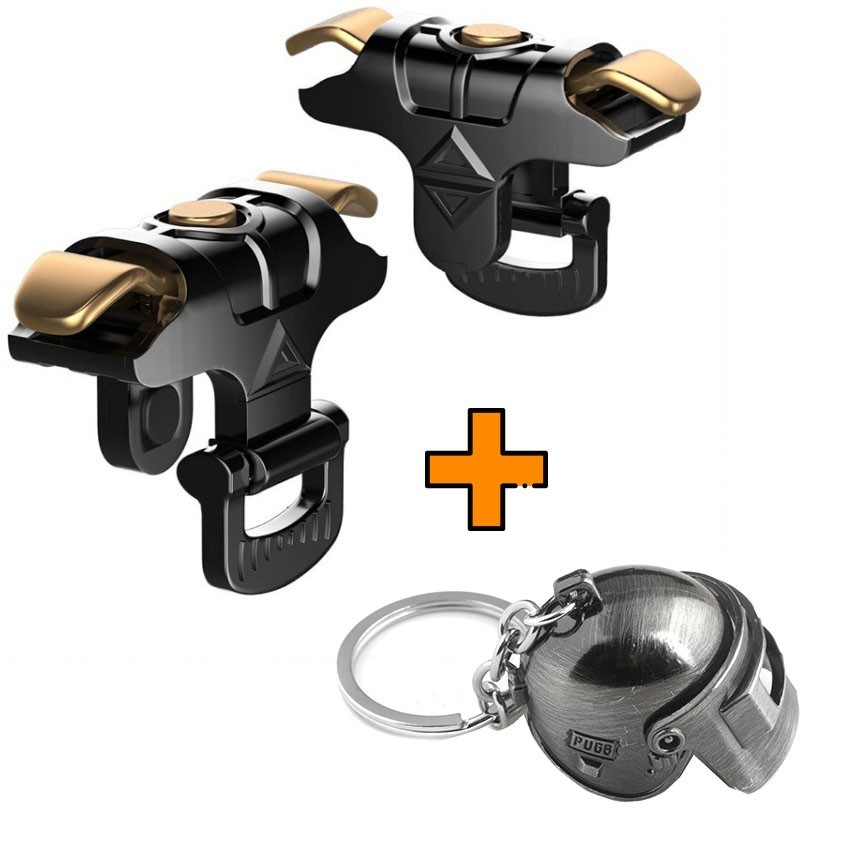 Игровые контроллеры Marpiel Gold Bull (геймпад триггеры курки для смартфона для PUBG) + шлем 3 уровня
Игровые контроллеры Marpiel Gold Bull (геймпад триггеры курки для смартфона для PUBG) + шлем 3 уровня