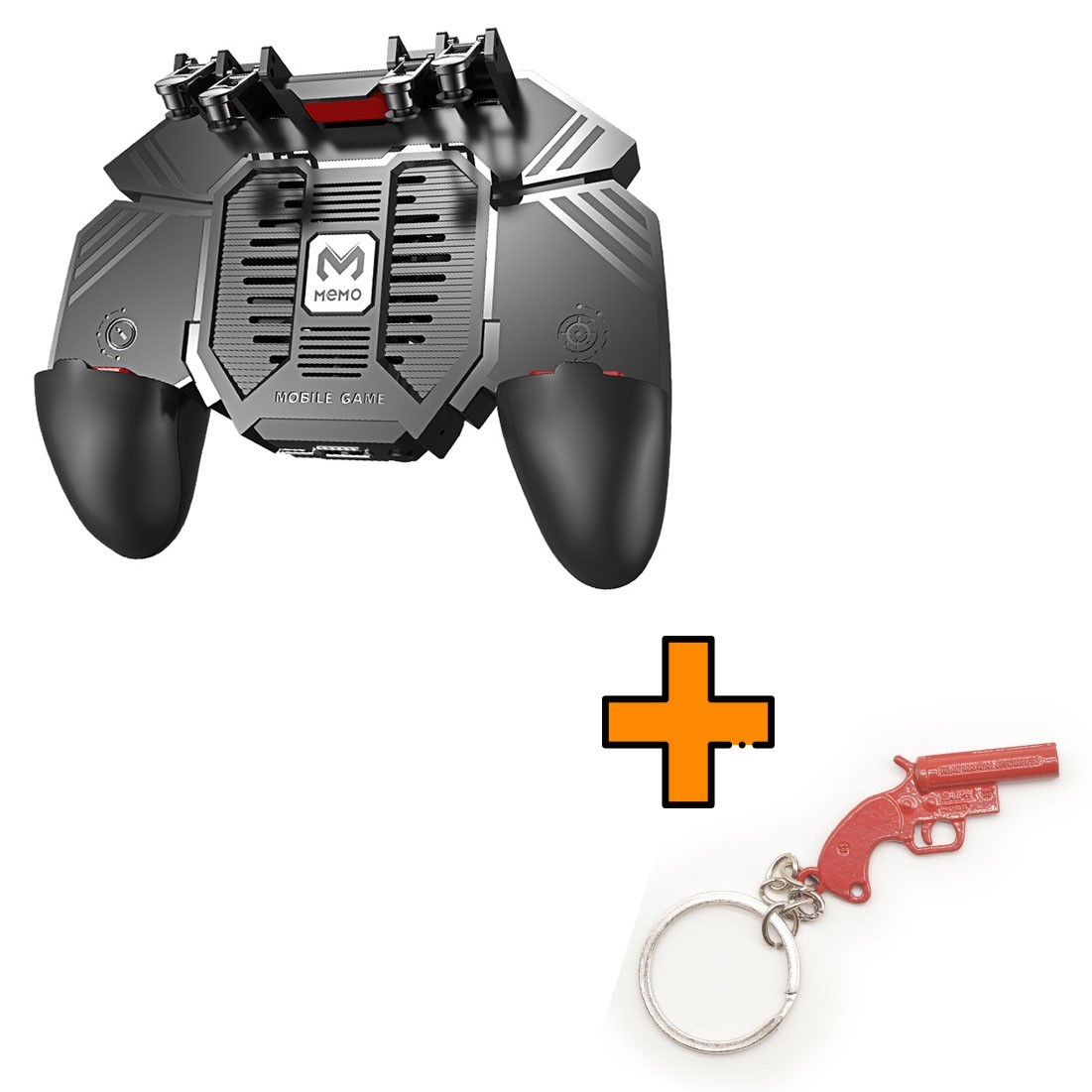 Игровые контроллеры Memo AK77 4000 mAh (геймпад триггеры курки для смартфона для PUBG) + Flare Gun
Игровые контроллеры Memo AK77 4000 mAh (геймпад триггеры курки для смартфона для PUBG) + Flare Gun