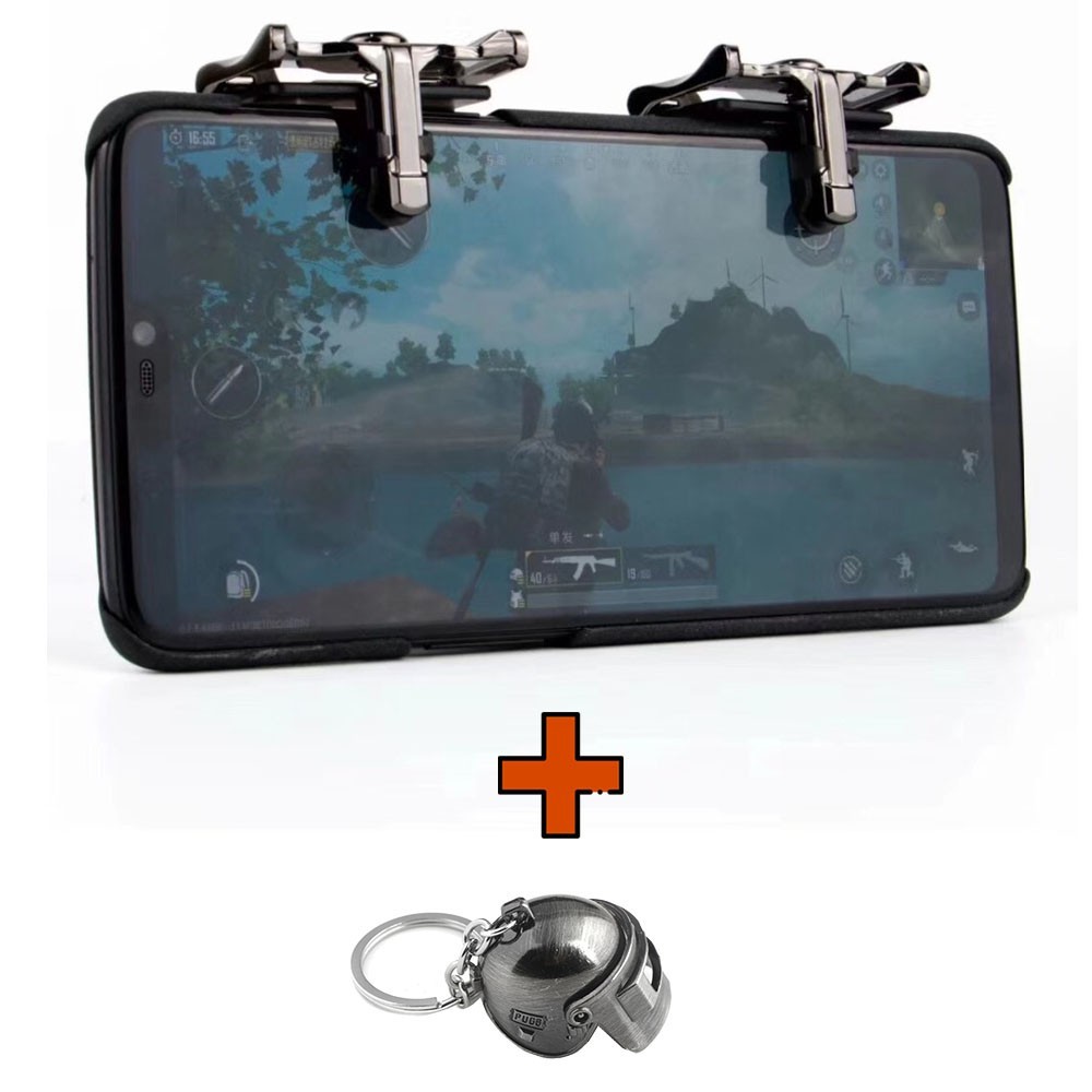 Игровые контроллеры Marpiel S18 (геймпад триггеры курки для смартфона для PUBG) + шлем 3 уровня
Игровые контроллеры Marpiel S18 (геймпад триггеры курки для смартфона для PUBG) + шлем 3 уровня