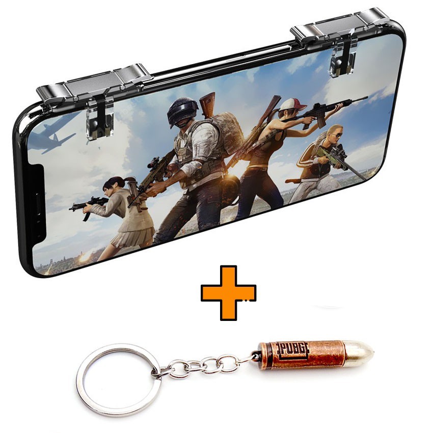 Игровые контроллеры Marpiel T10S (геймпад триггеры курки для смартфона для PUBG) + патрон 9 mm
Игровые контроллеры Marpiel T10S (геймпад триггеры курки для смартфона для PUBG) + патрон 9 mm