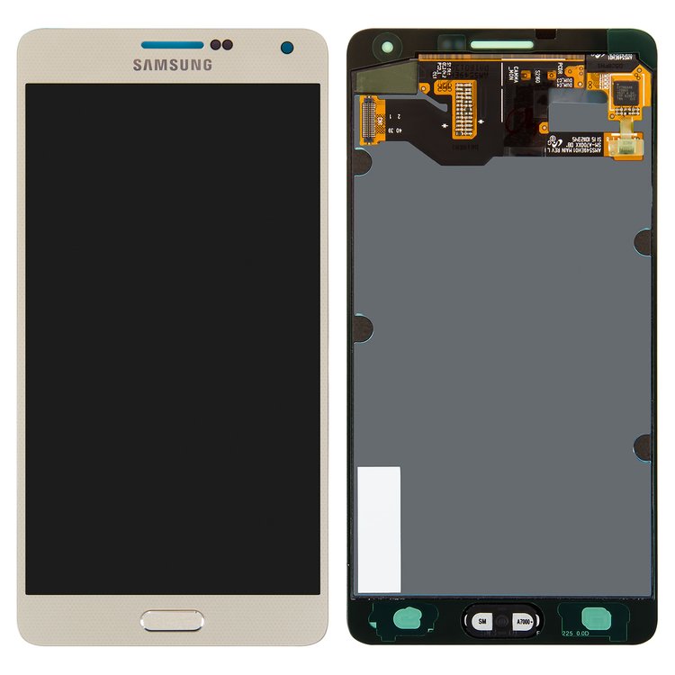 Дисплей для Samsung GH97-16922F A700F Galaxy A7 Duos (2015) с сенсором золотой сервисный
Дисплей для Samsung GH97-16922F A700F Galaxy A7 Duos (2015) с сенсором золотой сервисный