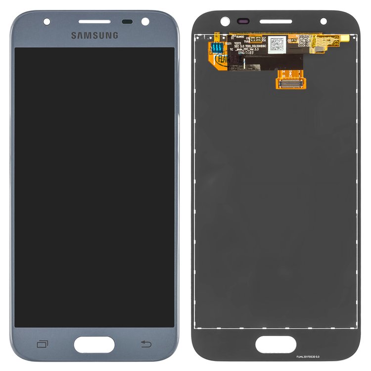 Дисплей для Samsung GH96-10992A J330 Galaxy J3 (2017) с сенсором серебряный сервисный
Дисплей для Samsung GH96-10992A J330 Galaxy J3 (2017) с сенсором серебряный сервисный