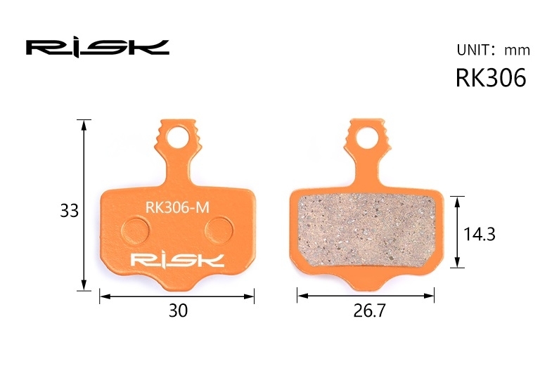 Колодки тормозные полуметалл disc RISK RK306-S AVID ELIXI/R/CR Mag /E1/E3/E5/E7/E9/XO/XX
Колодки тормозные полуметалл disc RISK RK306-S AVID ELIXI/R/CR Mag /E1/E3/E5/E7/E9/XO/XX