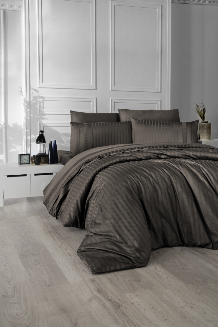 Постільна білизна Deluxe Satin 200 х 220 см New Trend Brown First Choice k-31126
Постільна білизна Deluxe Satin 200 х 220 см New Trend Brown First Choice k-31126