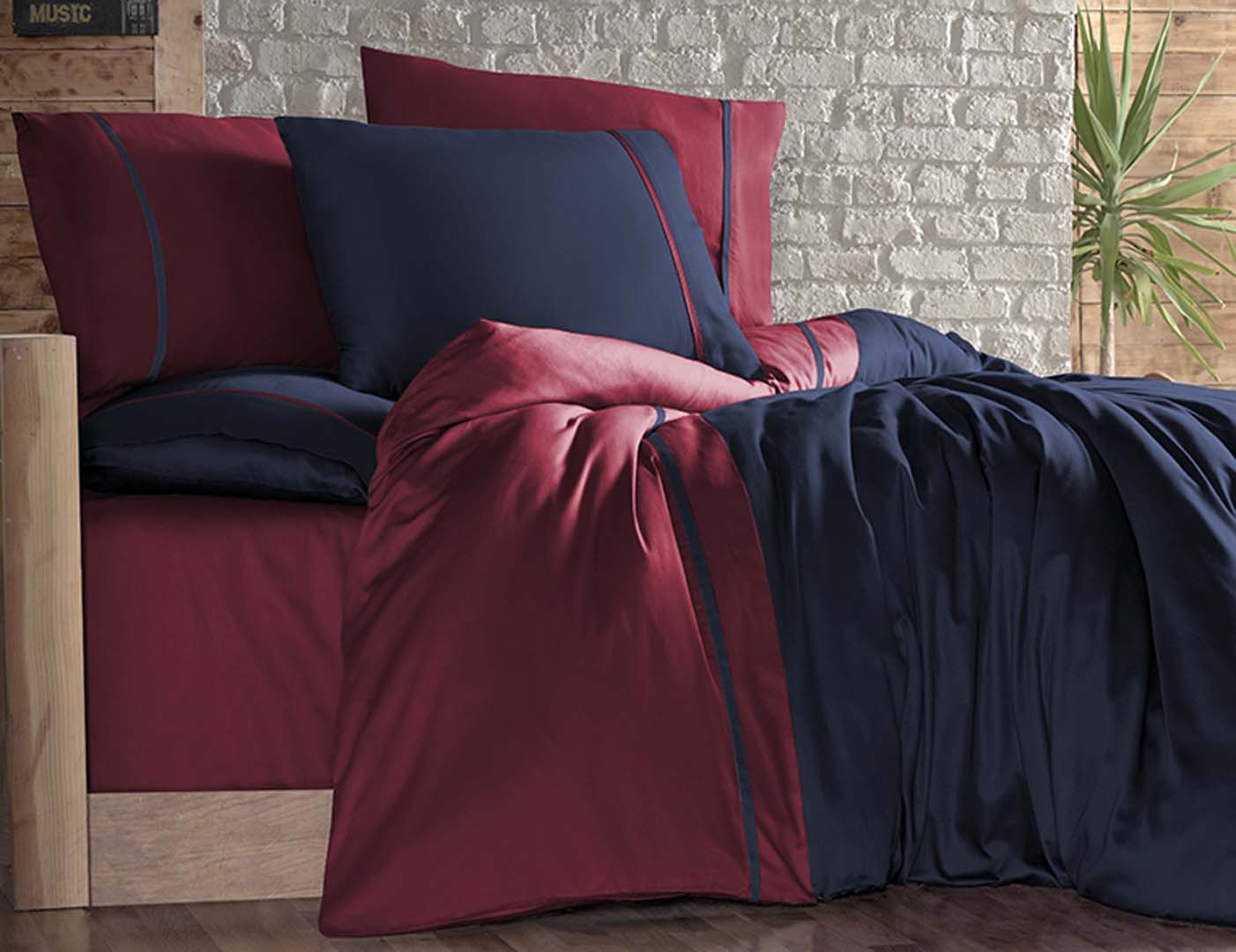 Постельное белье Cotton Satin 200 х 220 см Duet Style Navy Blue-Dark Red First Choice k-1940-17
Постельное белье Cotton Satin 200 х 220 см Duet Style Navy Blue-Dark Red First Choice k-1940-17