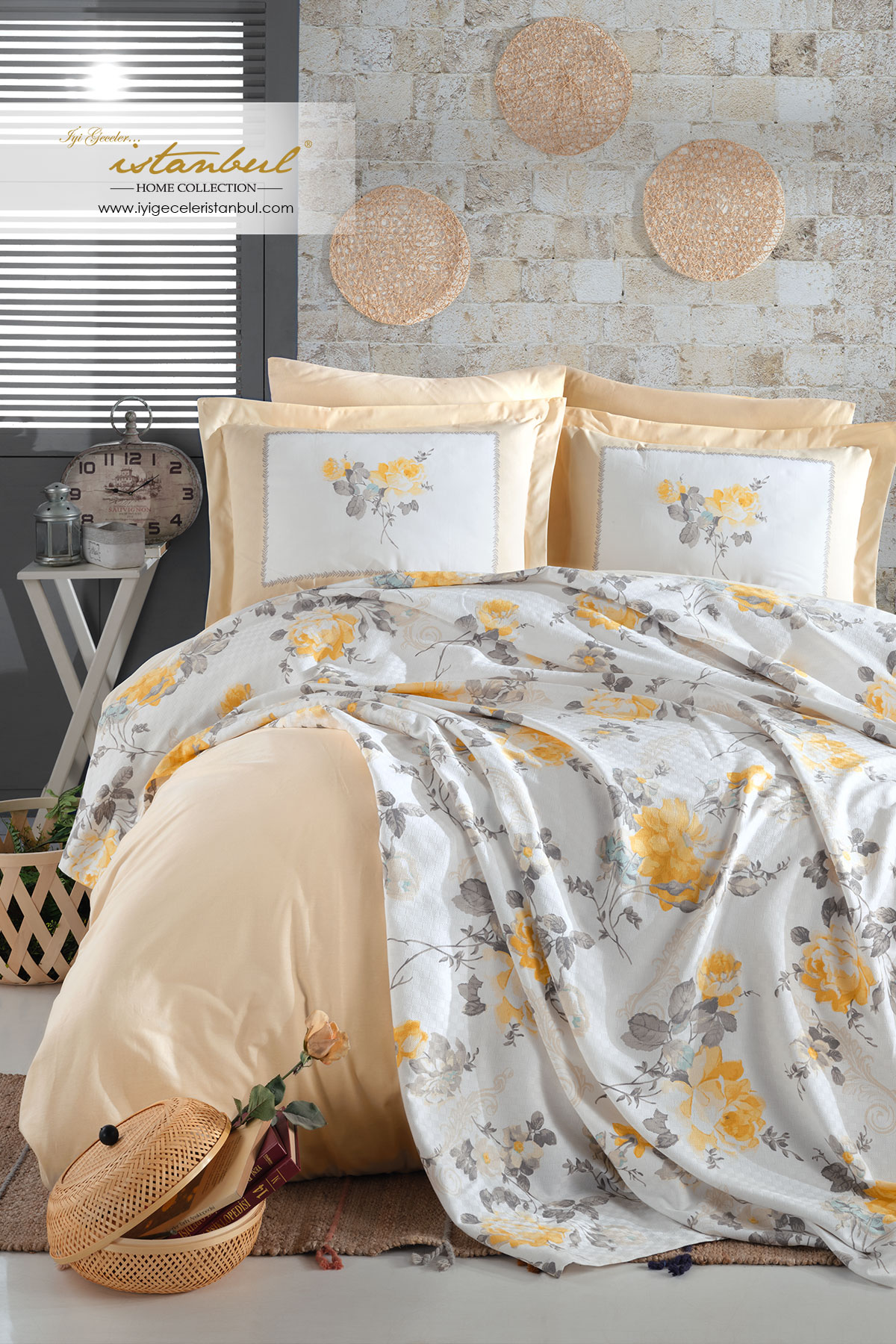 Постільна білизна Istanbul 220×240 Jardin parfum з дифузором і пледом, Sari Istanbul k-ist jd3
Постільна білизна Istanbul 220×240 Jardin parfum з дифузором і пледом, Sari Istanbul k-ist jd3