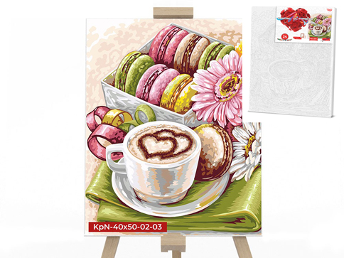 Креативная творчество "PAINTING BY NUMBERS" 40х50см "Утренний кофе" KpNe-40х50-02-03 Danko Toys
Креативная творчество "PAINTING BY NUMBERS" 40х50см "Утренний кофе" KpNe-40х50-02-03 Danko Toys