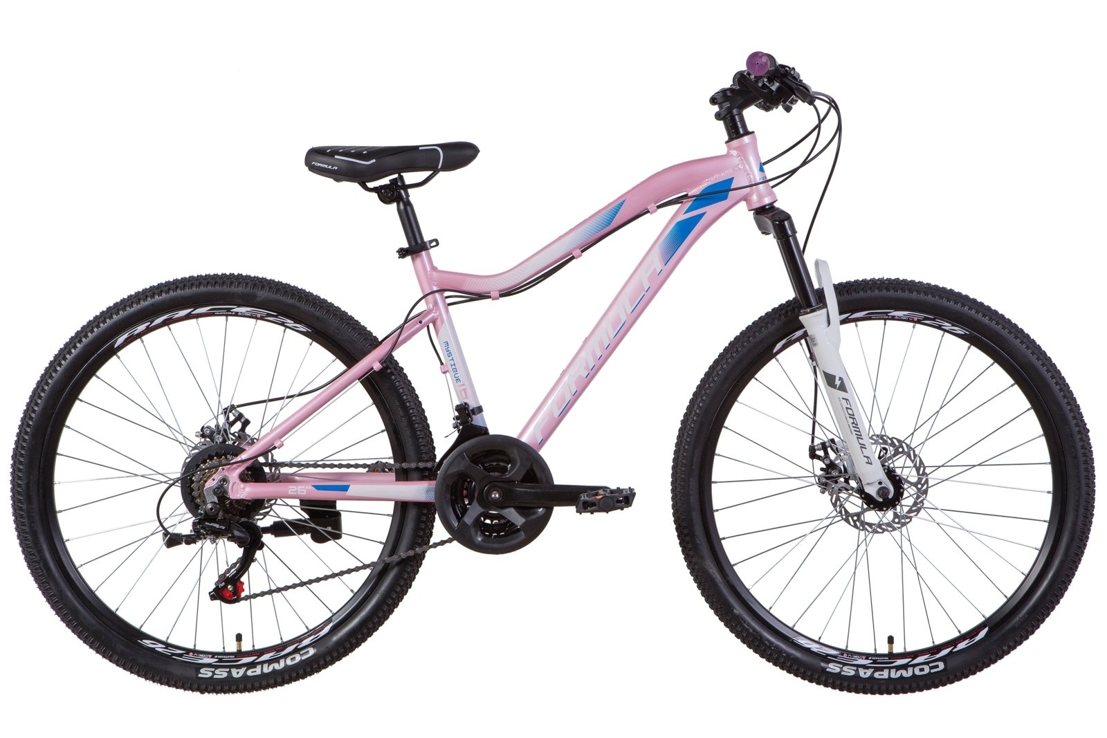 Велосипед 26" Formula MYSTIQUE 2021 (светло-фиолетовый с синим) Formula OPS-FR-26-510
Велосипед 26" Formula MYSTIQUE 2021 (светло-фиолетовый с синим) Formula OPS-FR-26-510
