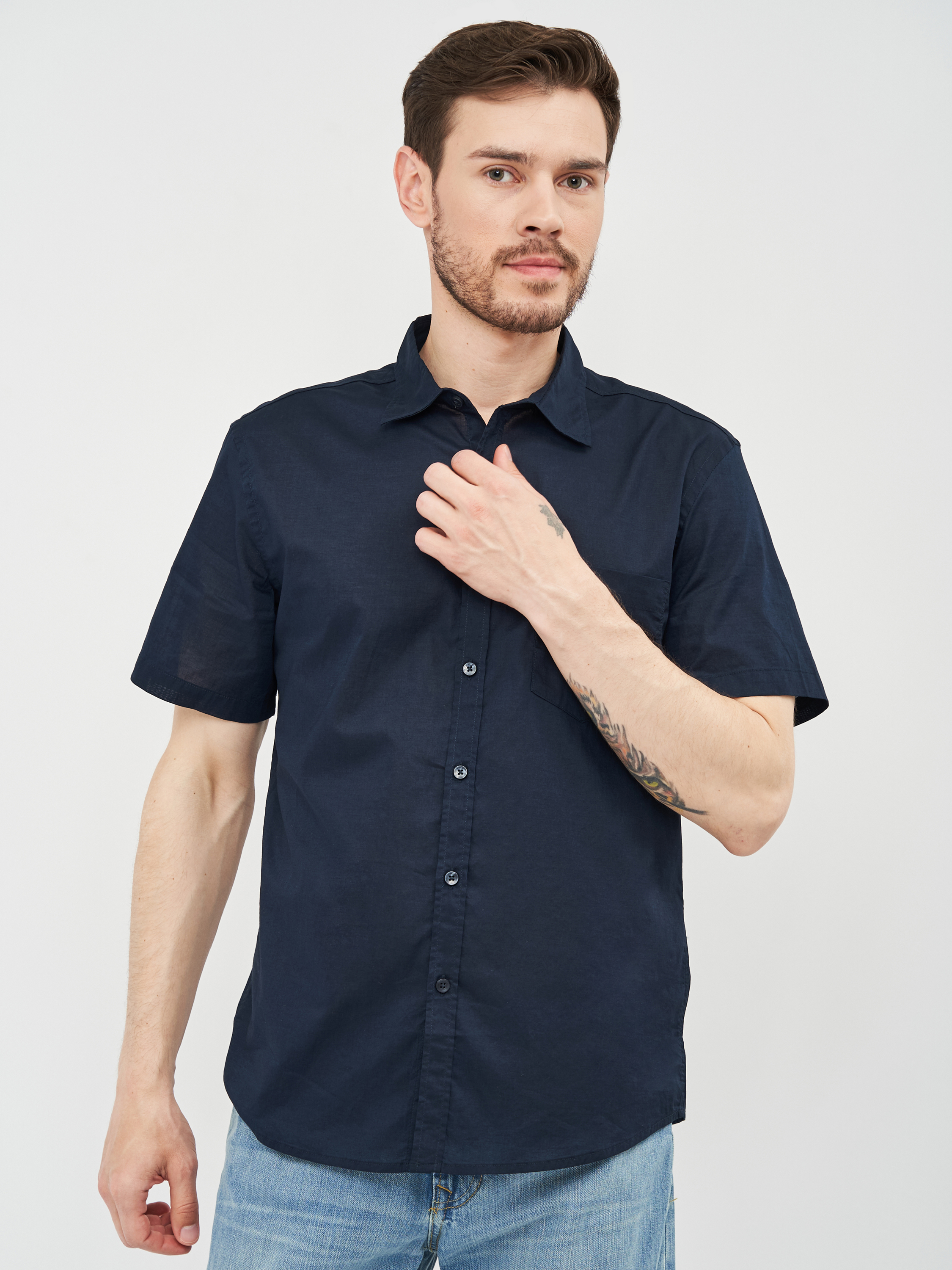 Рубашка O'STIN Casual GO8W9ZV6R5 Темно-синяя, Рубашка O'STIN Casual GO8W9ZV6R5 M Темно-синяя
Рубашка O'STIN Casual GO8W9ZV6R5 Темно-синяя, Рубашка O'STIN Casual GO8W9ZV6R5 M Темно-синяя