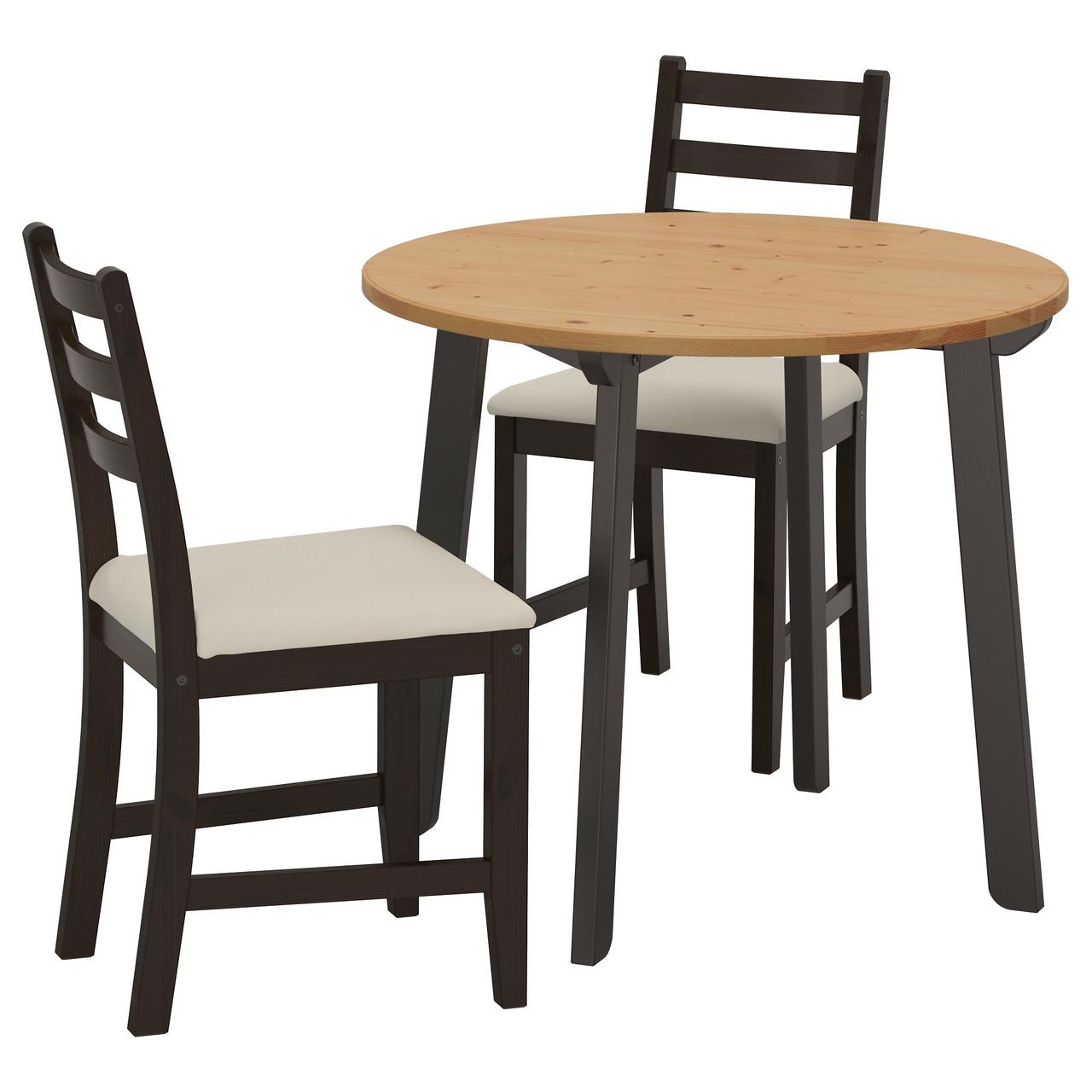 Стол и 2 стула IKEA ГАМЛАРЕД / ЛЕРХАМН светлая морилка антик черно-коричневый 792.211.69
Стол и 2 стула IKEA ГАМЛАРЕД / ЛЕРХАМН светлая морилка антик черно-коричневый 792.211.69