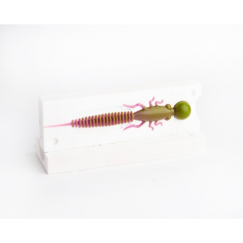 Форма из камня для изготовления мягких силиконовых приманок Silix - X-Larva 3" (76мм) 1 место.
Форма из камня для изготовления мягких силиконовых приманок Silix - X-Larva 3" (76мм) 1 место.