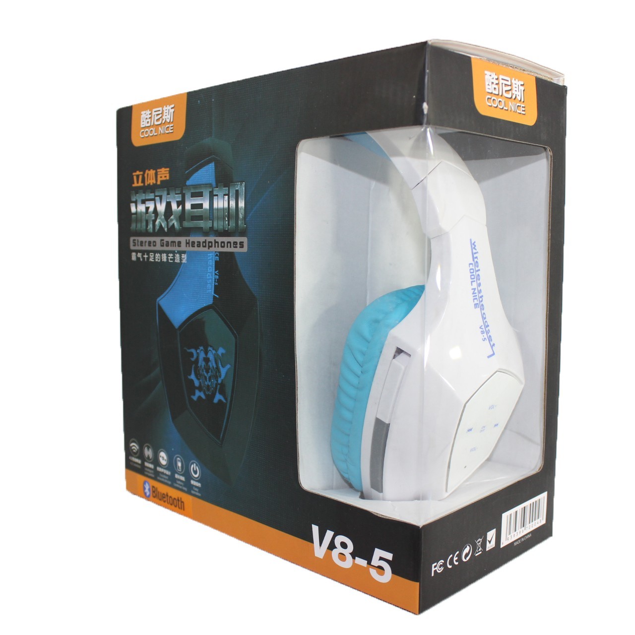 Беспроводные Bluetooth наушники Coolnice ProGamer-Edition V8-5 Бело-голубой ps3/47
Беспроводные Bluetooth наушники Coolnice ProGamer-Edition V8-5 Бело-голубой ps3/47