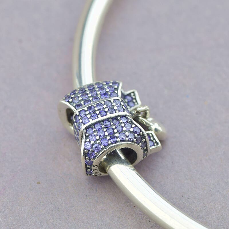 Шарм Бантик фиолетовый Pandora style 102801 
Шарм Бантик фиолетовый Pandora style 102801
