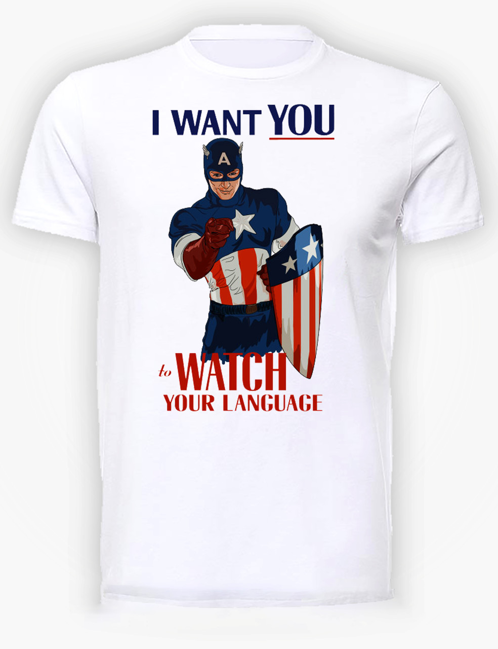 Футболка GeekLand Капитан Америка Captain America Watch your language CA.01.071 (FU21CA.01.071/boy-152)
Футболка GeekLand Капитан Америка Captain America Watch your language CA.01.071 (FU21CA.01.071/boy-152)