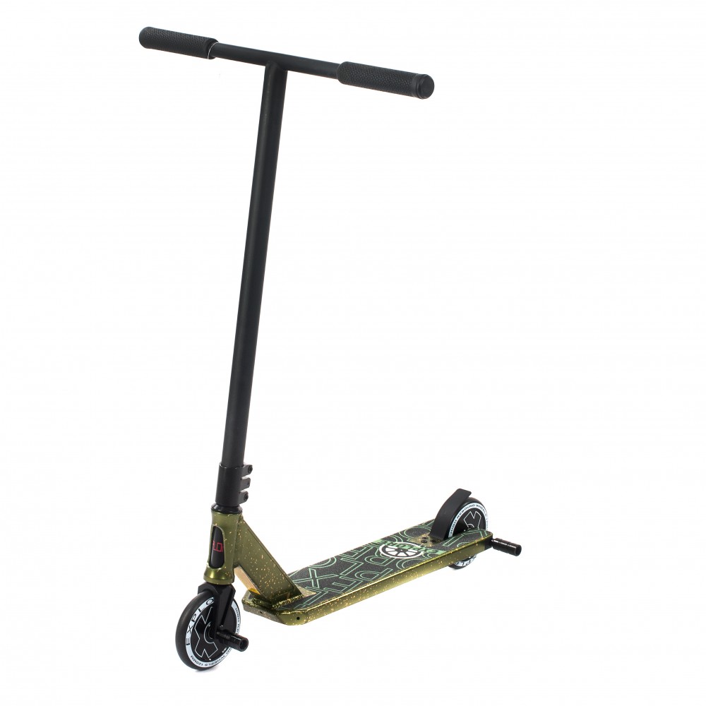 Самокат трюковый Explore BOOGER DELUXE HD New 2021 (HIC) зеленый золотой 120 мм + пеги, высота 90 см
Самокат трюковый Explore BOOGER DELUXE HD New 2021 (HIC) зеленый золотой 120 мм + пеги, высота 90 см
