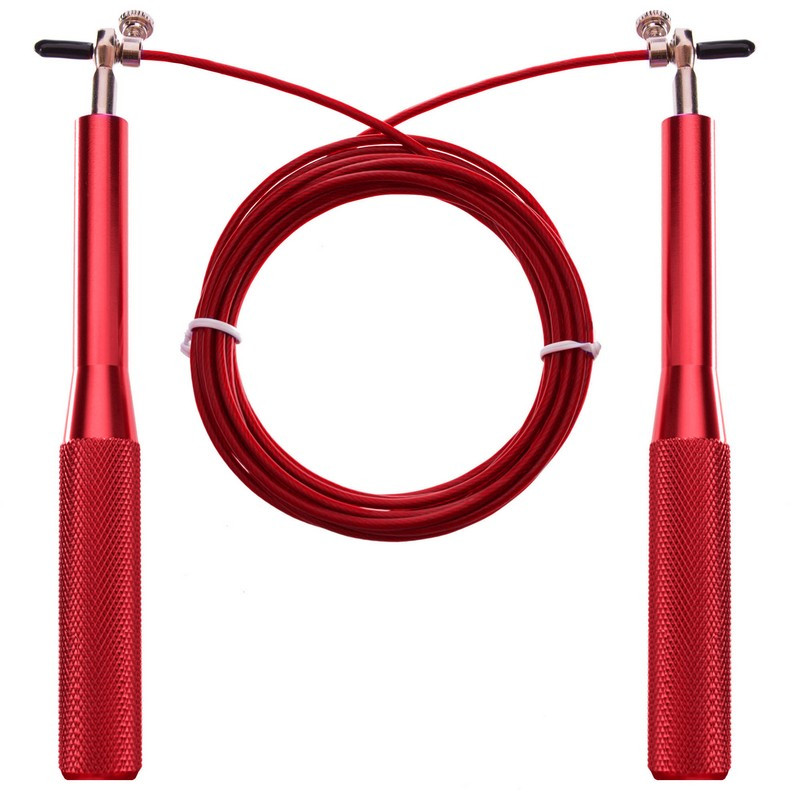 Скакалка скоростная Кроссфит с подшипником и стальным тросом CIMA My Fit J601 3 м красная
Скакалка скоростная Кроссфит с подшипником и стальным тросом CIMA My Fit J601 3 м красная