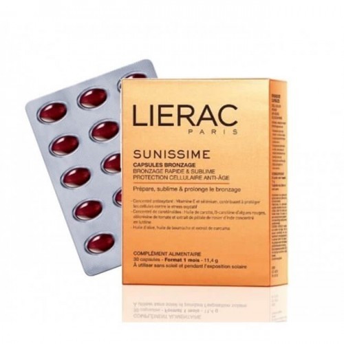 Капсулы для загара Lierac Sunissime Preparation Capsules Quick and Sublime Tan 30 капсул
Капсулы для загара Lierac Sunissime Preparation Capsules Quick and Sublime Tan 30 капсул