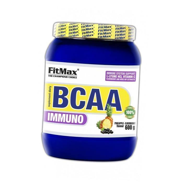 Аминокислоты для спорта и ммунитета, BCAA Immuno, FitMax 600г Черная смородина-бузина (28141007)
Аминокислоты для спорта и ммунитета, BCAA Immuno, FitMax 600г Черная смородина-бузина (28141007)